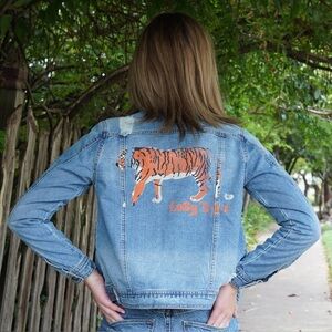 Judith March‎ Easy Tiger Denim Jacket, medium